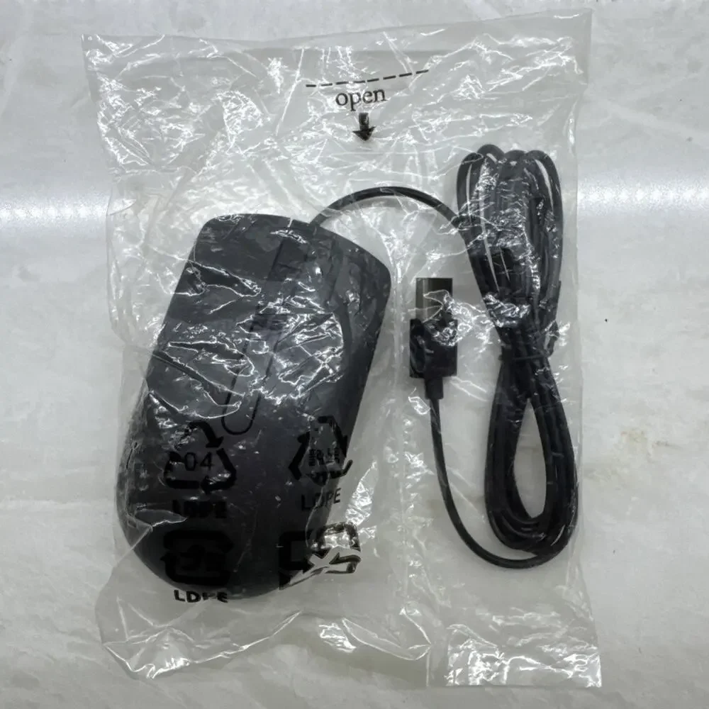 New Dell MS116 GJC20 USB Wired Optical Mouse 3-Button Black OEM